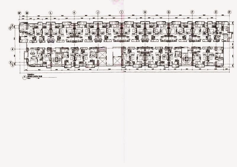 Site Plan Cinere Bellevue Suites